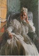 Anders Zorn Drottning Sophia oil on canvas